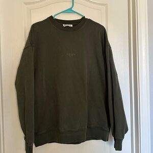 Acne studios unisex crew neck sweatshirt